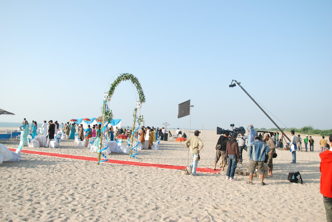 On the set of When Harry Tries to Marry in Mandvi India